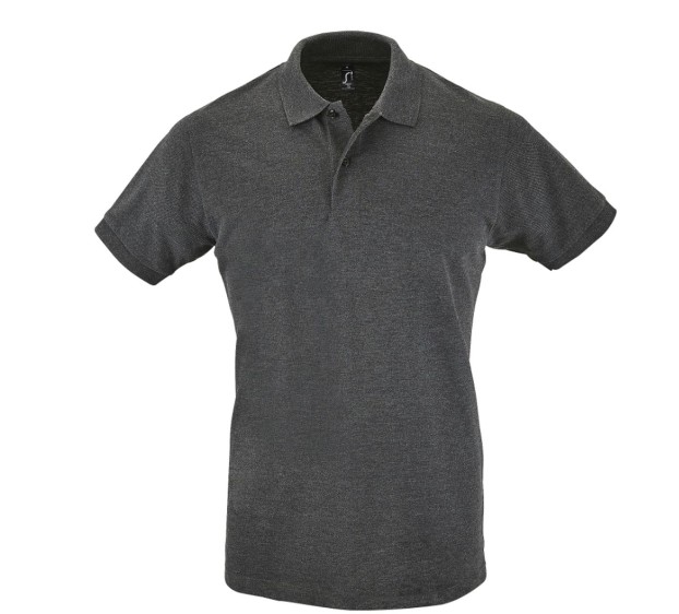 POLO DE TRAVAIL HOMME MANCHES COURTES 11346 ANTHRACITE CHINE T. 3XL