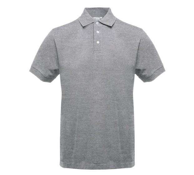 POLO DE TRAVAIL HOMME MANCHES COURTES LAVAGE 60 °C HEATHER GREY
