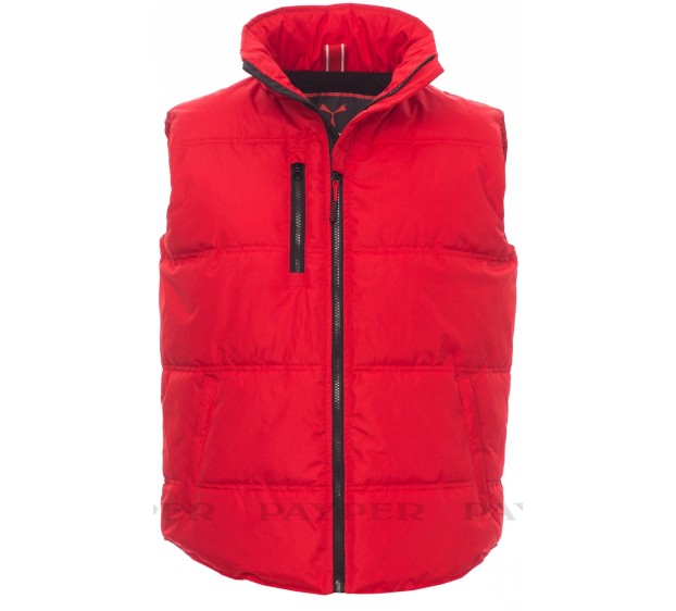 GILET CHAUD DE TRAVAIL HOMME/FEMME DAYTONA ROUGE/NOIR