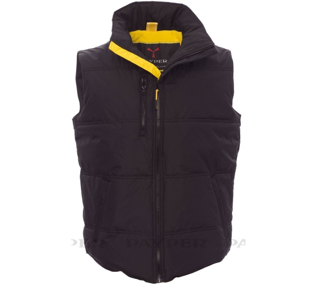 GILET CHAUD DE TRAVAIL HOMME/FEMME DAYTONA NOIR/JAUNE 