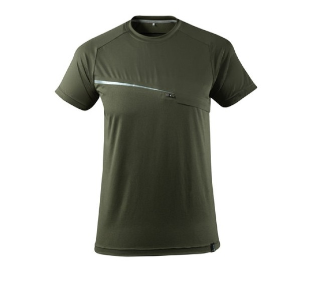 T-SHIRT DE TRAVAIL ADVANCED VERT