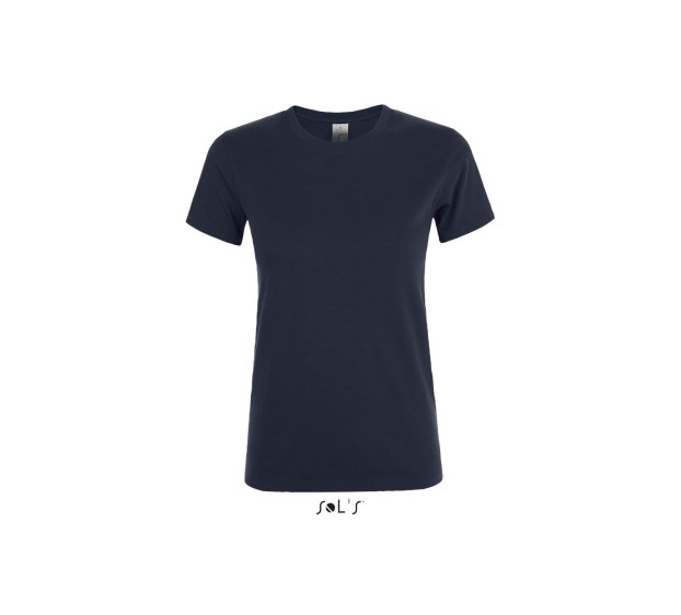 T-SHIRT FEMME MC MARINE