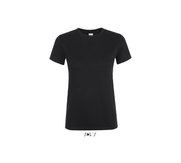 T-SHIRT FEMME MC NOIR