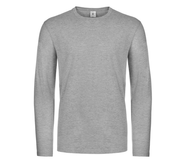 TEE SHIRT MANCHES LONGUES SPORT GREY
