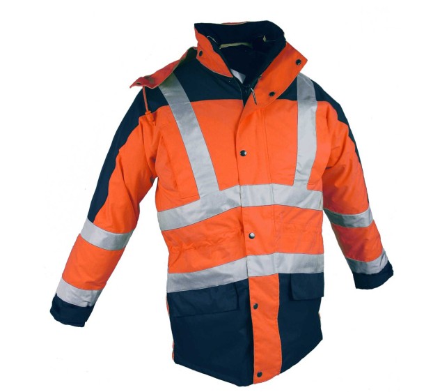 MAELIS - Parka + gilet Oranje/ 
