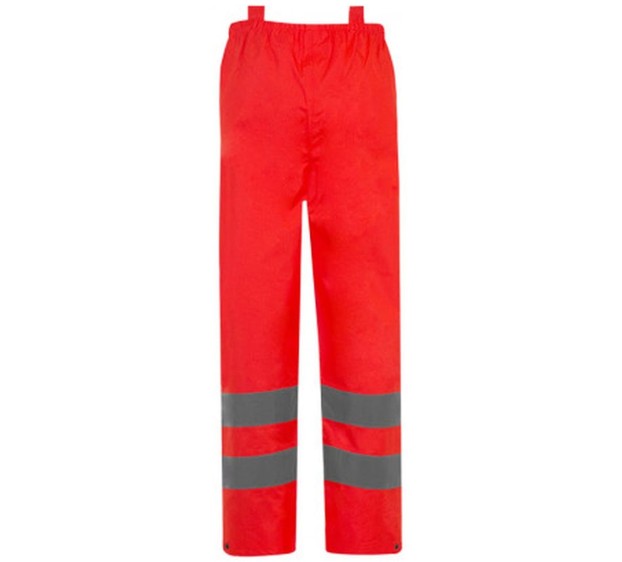 PANTALON DE PLUIE EVERGLADES ROUGE HV T.5XL