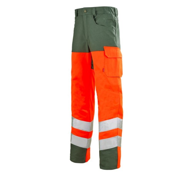 BROEK 1HVI    Fluo oranje/Donk 