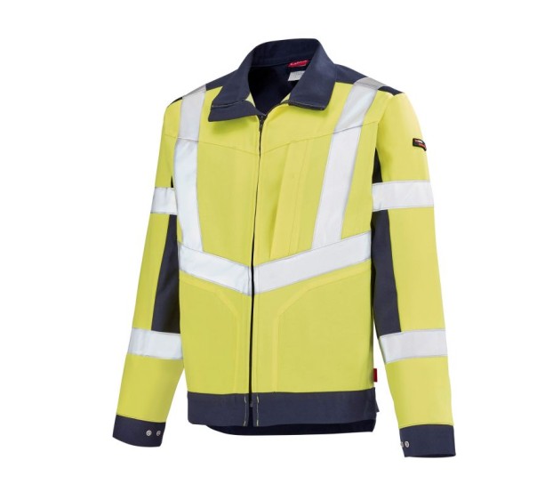 JAS 3HVI   Fluo geel/Donkerbla 