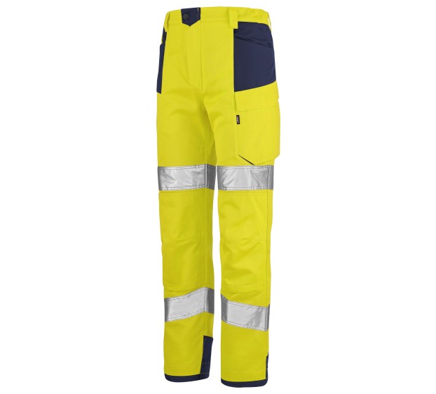PANTALON PUPIL JAUNE FLUO / MARINE