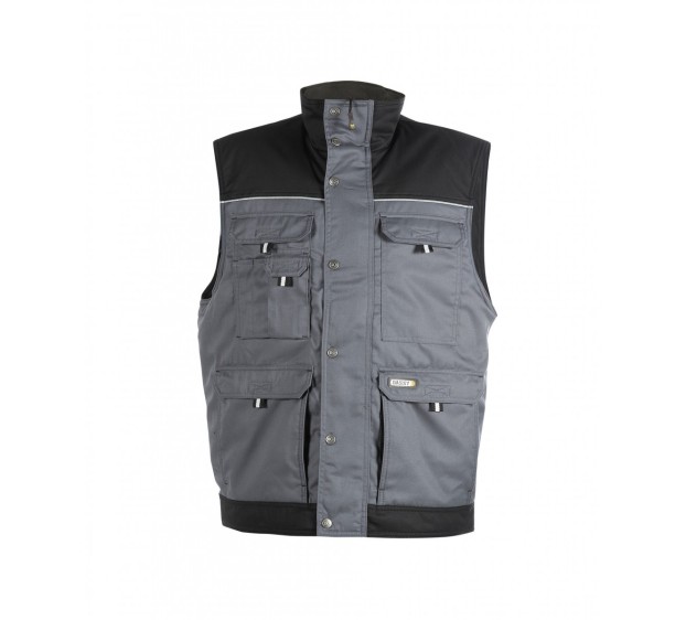 GILET HULST GRIJS/ZWART XS tot XXXL