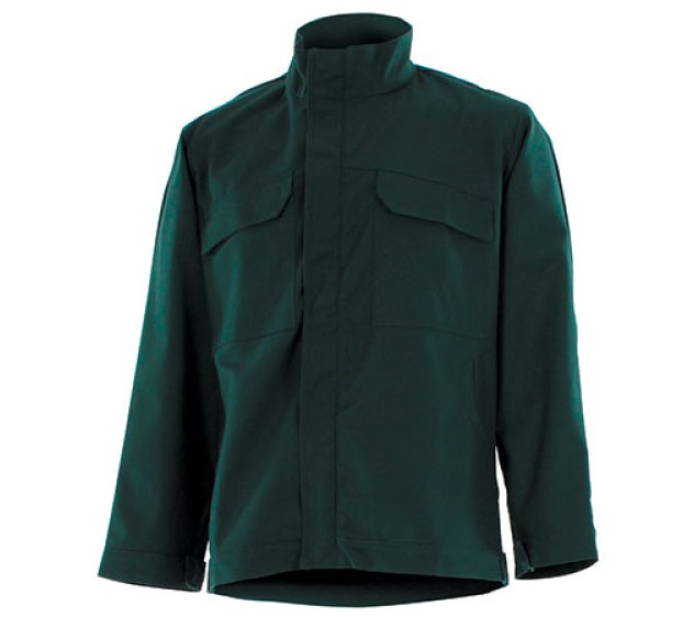 VEST ZIP C/P: Groen U.S. 