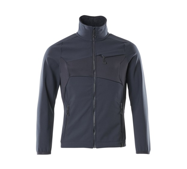 VESTE SOFTSHELL ACCELERATE MARINE FONCE 