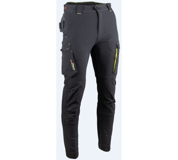 PANTALON DE TRAVAIL HOMME/FEMME UTOPIE NOIR  