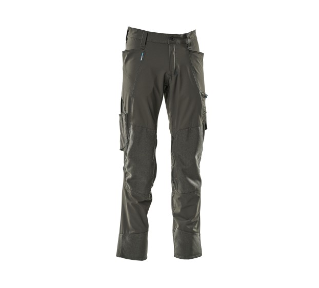 PANTALON DE TRAVAIL HOMME/FEMME ADVANCED AVEC POCHES GENOUILLÈRES ANTHRACITE