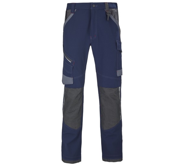 PANTALON DE TRAVAIL HOMME/FEMME RULLER LX MARINE/NOIR