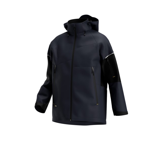 VESTE DE PLUIE KASAI NAVY/BLACK