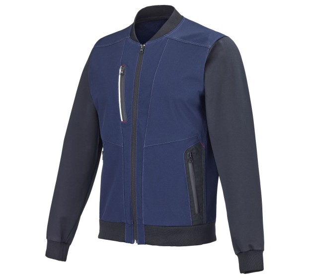 BLOUSON DE TRAVAIL MOW MARINE/NOIR 
