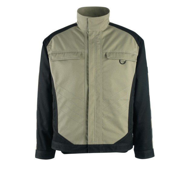 VESTE DE TRAVAIL HOMME/FEMME MAINZ SABLE CLAIR/NOIR 