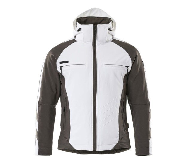 VESTE DE TRAVAIL HOMME/FEMME DARMSTADT BLANC/ANTHRACITE FONCE 