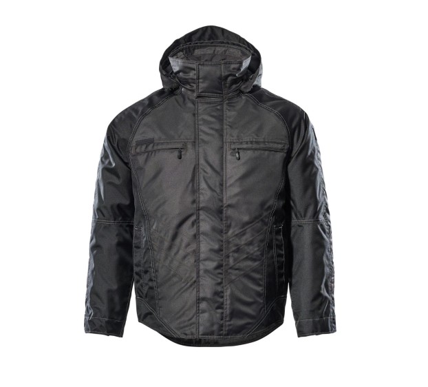 VESTE HIVER DE TRAVAIL HOMME/FEMME FRANKFURT ANTHRACITE FONCE/NOIR 