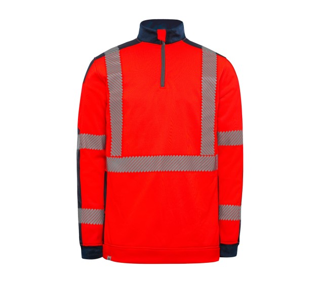 SWEAT DARWIN ROUGE/MARINE T.5XL
