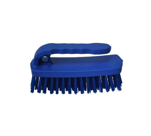 BROSSE À MAIN POIGNEE BLEU