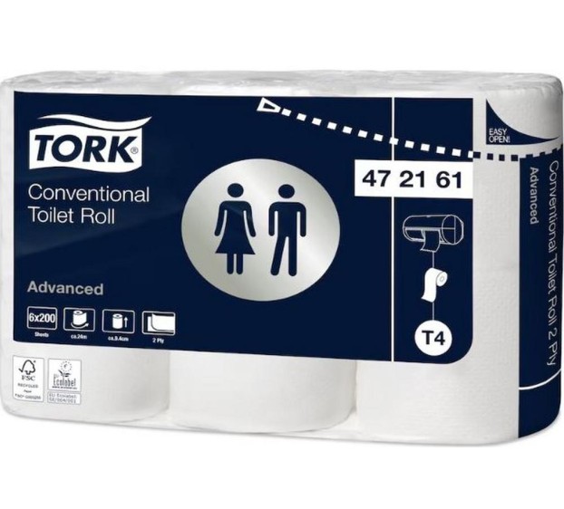 TORK ROL TOILETPAPIER TRADITIO 