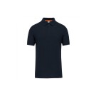 POLO DE TRAVAIL HOMME MANCHES COURTES ECO-RESPONSABLE NAVY T.3XL