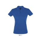 POLO DE TRAVAIL FEMME MANCHES COURTES BLEU ROYAL