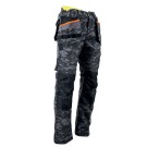 PANTALON DE TRAVAIL HOMME/FEMME DONJON DIGITRADE/GRIS NUIT 
