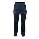 PANTALON DE TRAVAIL FEMME OLYMPIA GRIS NUIT/NOIR 