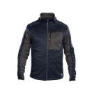 VESTE POLAIRE DE TRAVAIL HOMME/FEMME CONVEX BLEU NUIT/GRIS ANTHRACITE 