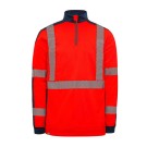 SWEAT DARWIN ROUGE/MARINE T.4XL
