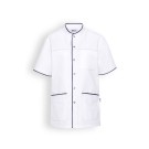 BLOUSE MIXTE MICHEL BLANC /BLEU JEAN