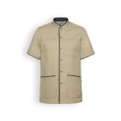 BLOUSE MIXTE MICHEL BISQUIT /ANTHRACITE 
