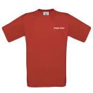 TEMPO TEAM T-SHIRT ROOD 185 G/M² 100% KATOEN