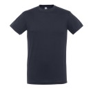 T-SHIRT KLEUR - Donkerblauw 