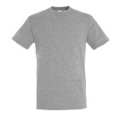 T-SHIRT DE TRAVAIL MANCHES COURTES 150 G GRIS CHINE T.4XL