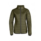 DOUDOUNE CHAUDE FEMME BOSTON OLIVE/NOIR