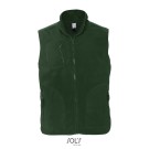 GILET POLAIRE DE TRAVAIL HOMME/FEMME NORWAY VERT SAPIN T.3XL