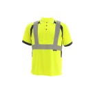 POLO PO4 HAUTE VISIBILITE JAUNE FLUO