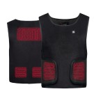 GILET CHAUFFANT HOMME/FEMME HV22 NOIR