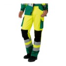 BROEK MET VERSTERKINGEN OP DE  