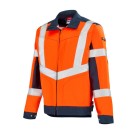 JAS 3HVI   Fluo oranje/Donkerb 