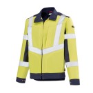 JAS 3HVI   Fluo geel/Donkerbla 