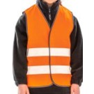 GILET HAUTE VISIBILITE ENFANT JAUNE
