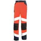 PANTALON RÉFLÉCHISSANT FEMME FLUO TECH ROUGE FLUO/DARK BLUE