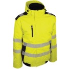 BLOUSON HV BRAVA DOUBLE  JAUNE FLUO/MARINE  T.S