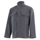 VEST ZIP C/P: Convoy-grijs 
