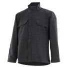 VEST ZIP C/P: Charcoal-grijs 